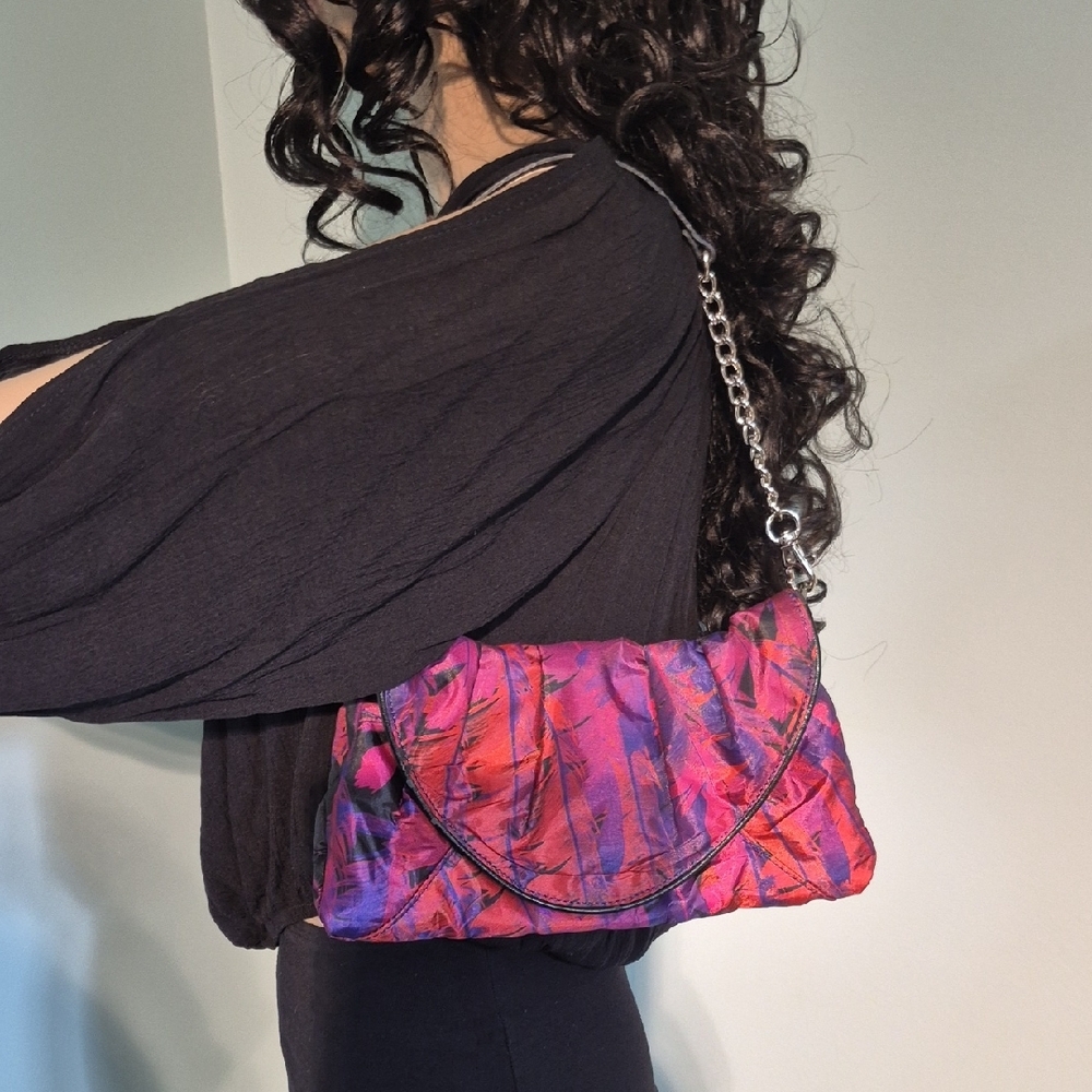 Nine West Pink and Orange Shoulder Bag